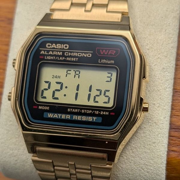 Casio Vintage Chronograph A159WGEA-1EF gold