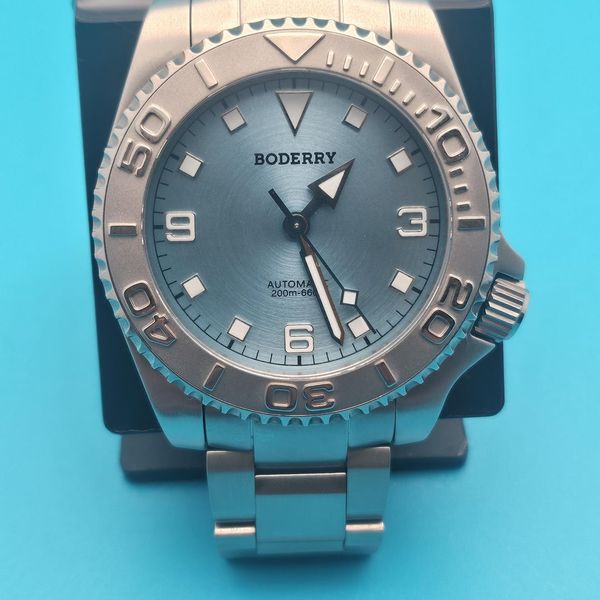 [WTS] Boderry Admiral Titanium Automatic Diver - Glacier Bl…