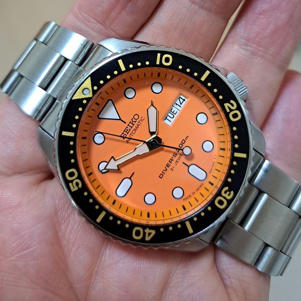 Neo Vintage Seiko 200m Scuba Diver 7S26- 0020 Orange Boy w/…