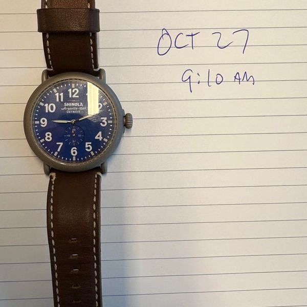 [WTS/WTT] Shinola Argonite, good condition $175 shipped