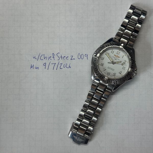 [WTS] Breitling Colt 38 A17035 white dial - $999
