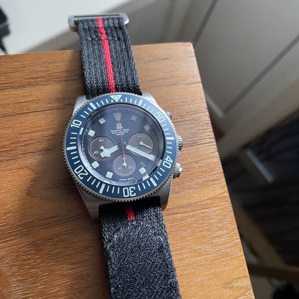 Tactical Frog titanium solar chrono