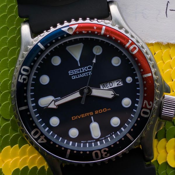 [WTS]: Rare Seiko 7N36-7A08 Pepsi Quartz Divers 200m