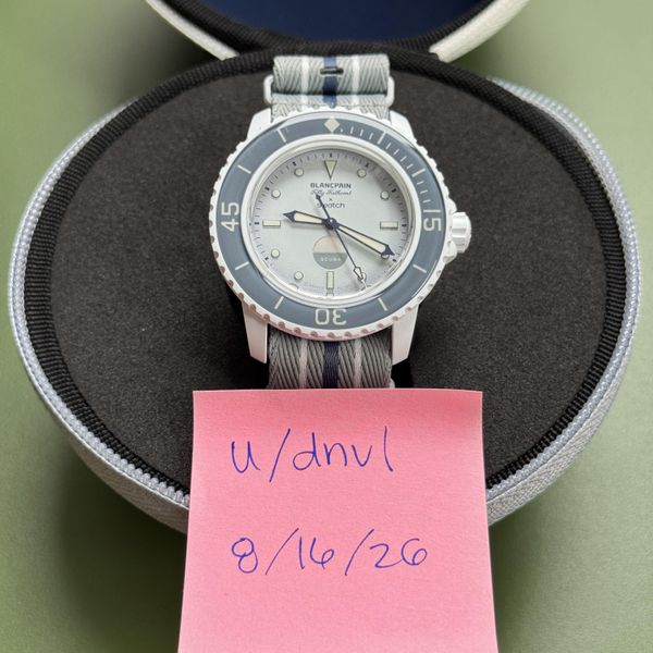 [WTS] Blancpain x Swatch Fifty Fathoms “Antarctic Ocean” //…