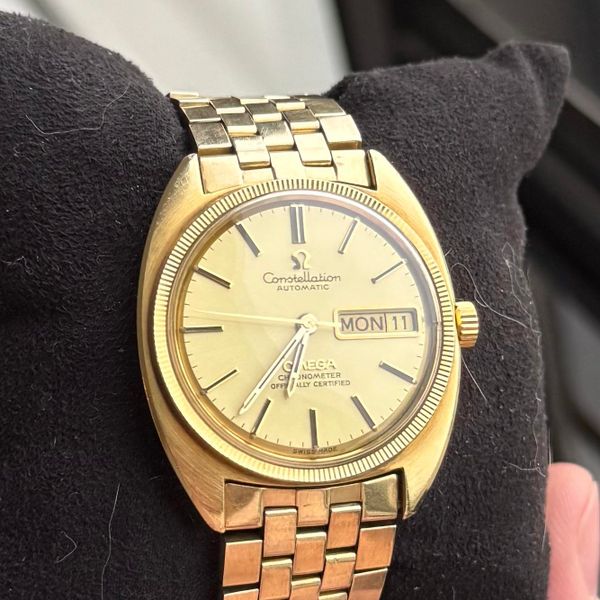 [WTS] 1970 Omega Constellation gold capped w/“brick road” b…