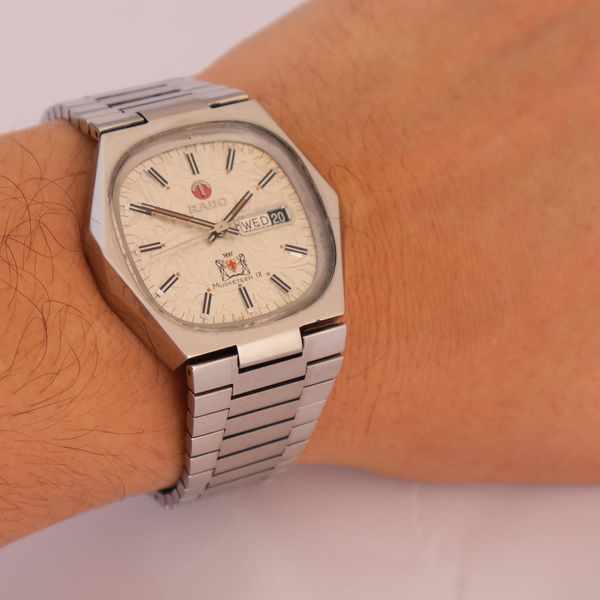 [WTS] RADO Musketeer IX Rare White Motif Dial Stainless Ste…