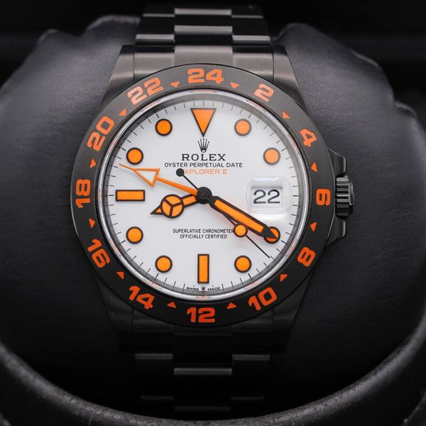 FSOT: Rolex Explorer II "Custom PVD" - 226570 - White w. Cu…