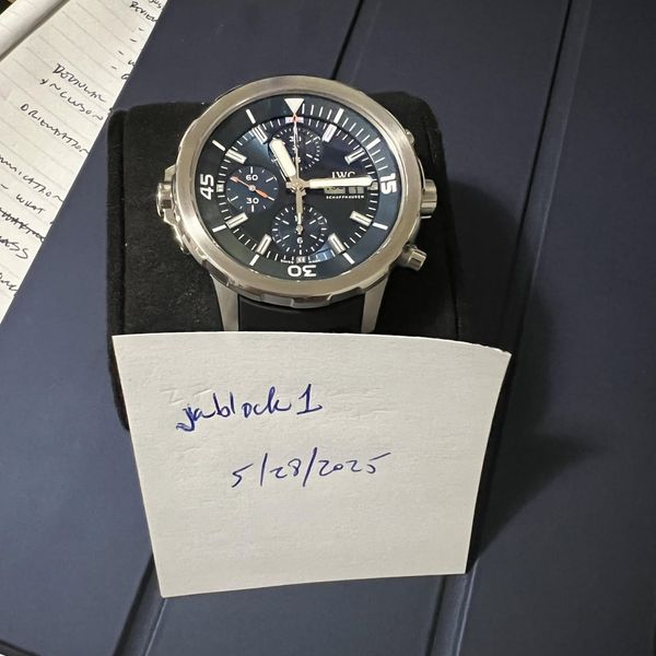 [WTS/WTT] IWC Aquatimer Cousteau Chronograph IW376805 Recen…