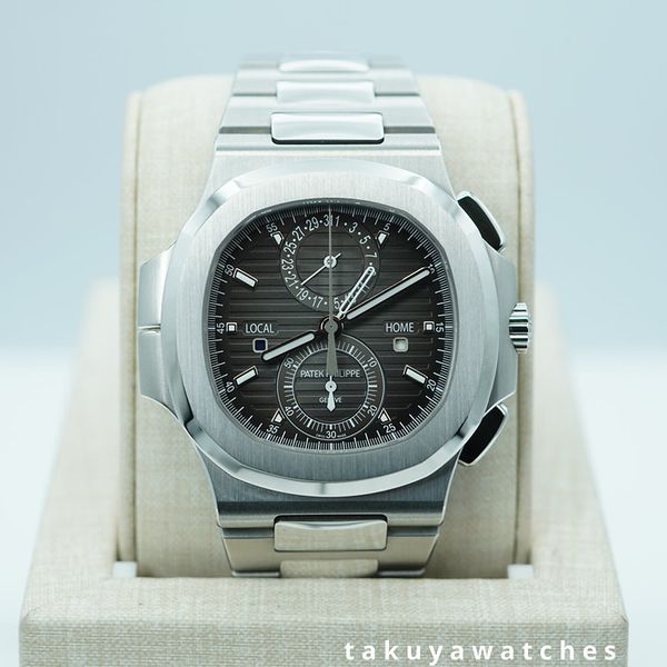 FSOT:MINT Patek PHILIPPE 5990/1A NAUTILUS CHRONOGRAPH TRAVE…