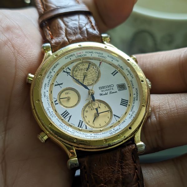 [WTS] Seiko Age of Discovery World Timer GMT 390 USD Shippe…
