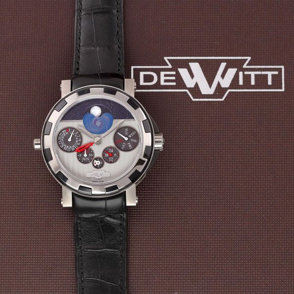 Dewitt Academia Quantieme Perpetual GMT Nebula ac.7021.34.m…