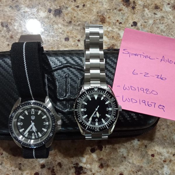 [WTS] Watchdives WD1980 & WD1967Q both like new