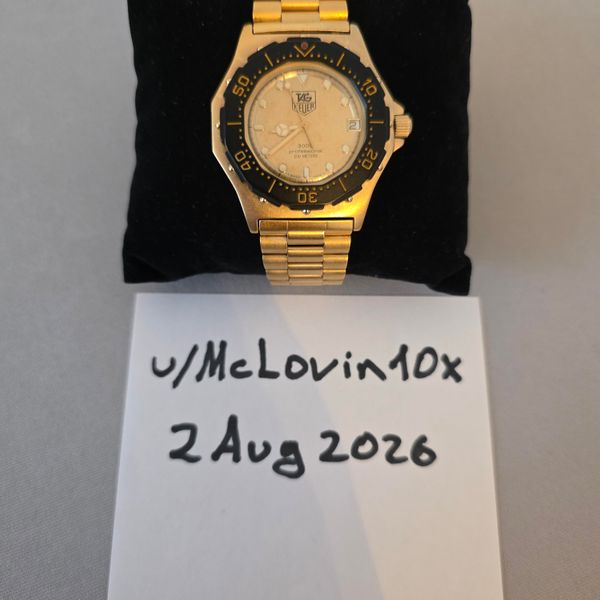 [WTS] TAG Heuer 3000 Ref. 937.406 – NOS / Mint – Unworn – G…
