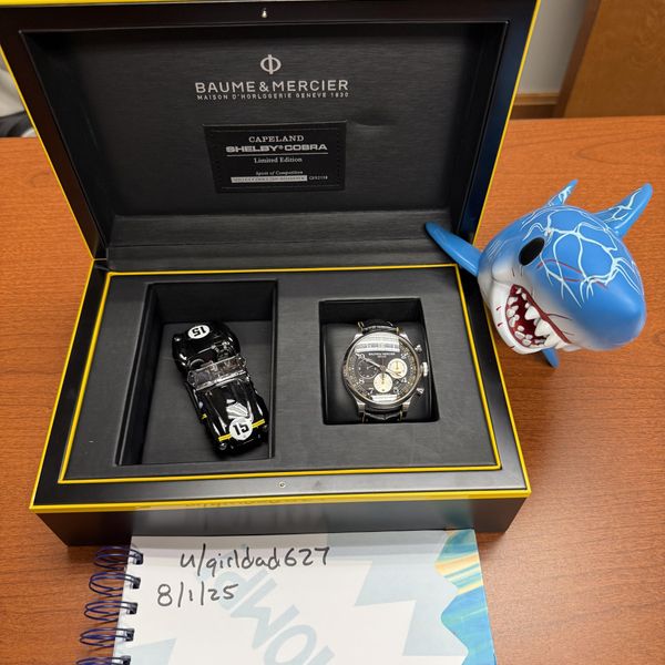 [WTS] BAUME & MERCIER CAPELAND SHELBY COBRA 1963 SPIRIT OF …