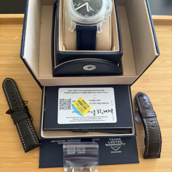 [WTS] 2024 Panerai Luminor BiTempo PAM01360 Full Set + Extr…