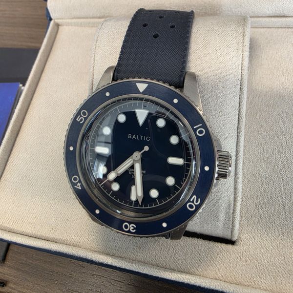 REDUCED: Baltic Aquascaphe Titanium Blue
