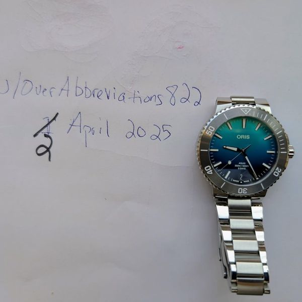 [WTS] Oris Aquis Great Barrier Reef Limited Edition IV Watc…