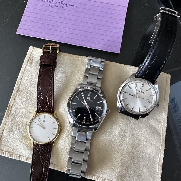 [WTS] Grand Seiko SBGX331 “Omiwatari-Quartz” Mint on OEM St…
