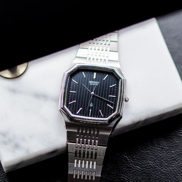 [WTS] Seiko Quartz Octagon Grey Black Pinstripe Dial | Ref.…
