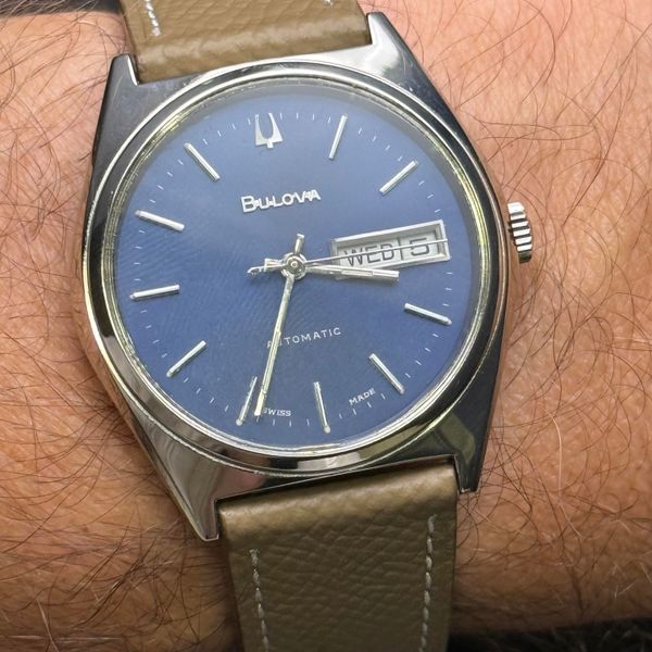 [WTS] Vintage 1970s Swiss Made Bulova Automatic Day-Date - …