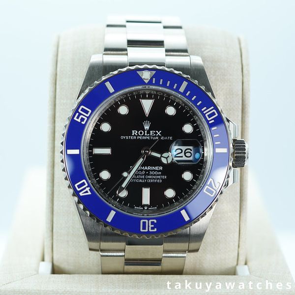 FSOT: Rolex 126619LB SUBMARINER 41 18K WHITE GOLD BLUE BEZE…