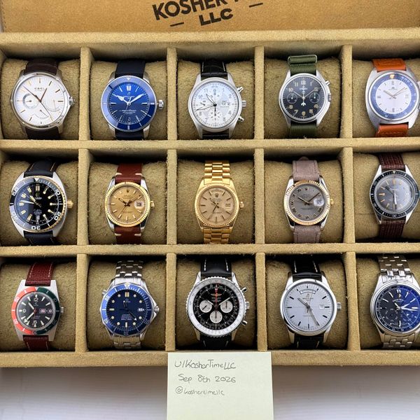 [WTS] 🔥Massive Watch Collection🔥 (Rolex, Breitling, Omega, …