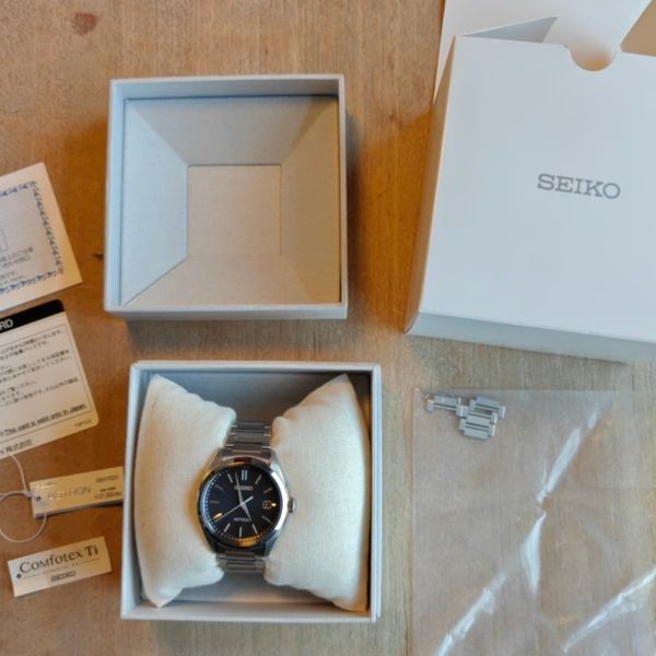 Te koop: Seiko Astron SBXY033 zwart