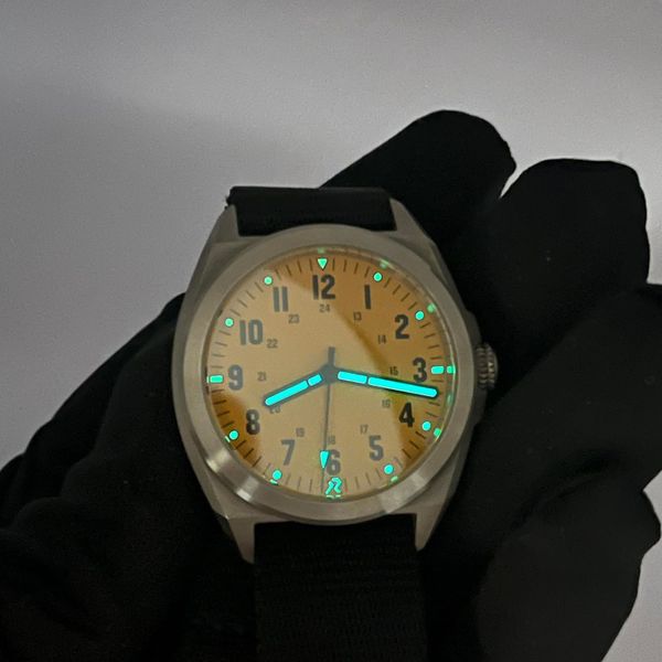 [WTS/WTT] RZE Valour Titanium Field Watch — Excellent Condi…