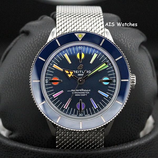 FSOT: Breitling SuperOcean Heritage '57 A103702A1C1A1 Blue …