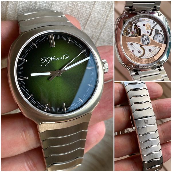 [WTS] H. Moser & Cie. Streamliner Centre Seconds. 40mm. Gre…