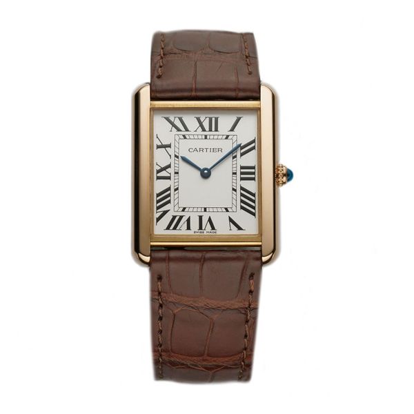 Cartier Tank Solo 27mm Large 18k Rose Gold W5200025 - 2021