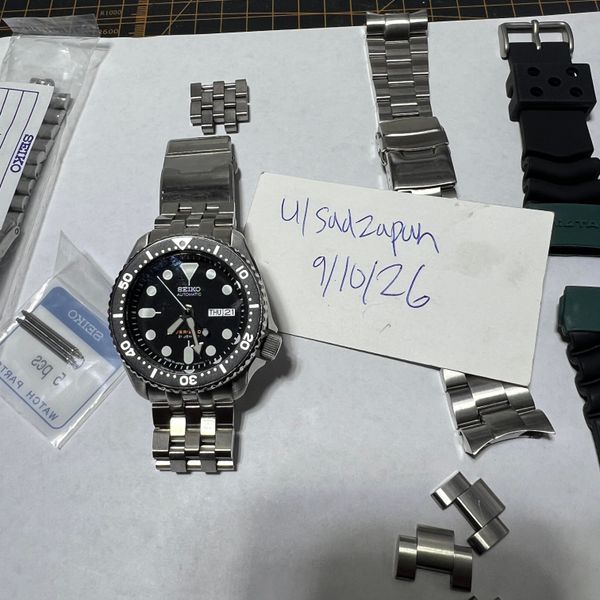 [WTS] Seiko SKX 007 J Model made in Japan bracelet bundle