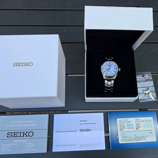 Te koop Seiko Prestige limited Arita porselein SPB267J1 2024