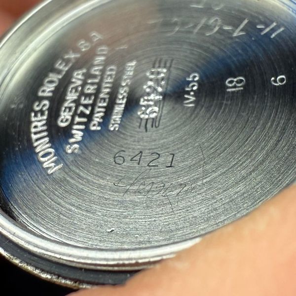 [WTS] Rolex 6421 Oyster Speedking Precision with Rare Gilt …