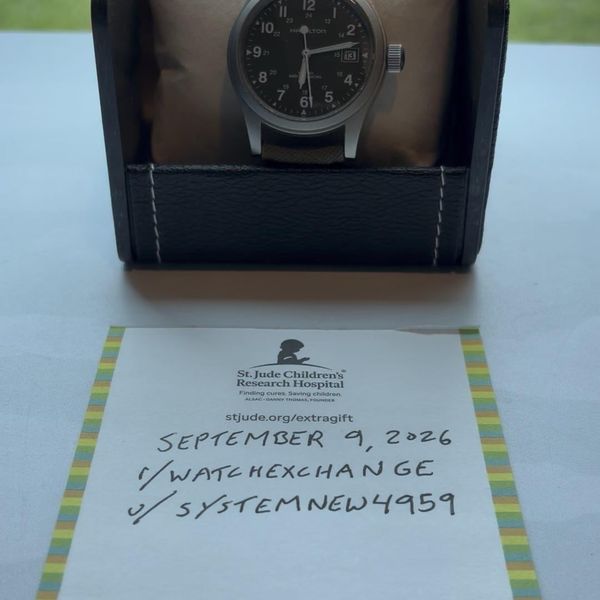 [WTS/WTT] Hamilton Khaki Field Mechanical 38mm Date - Ref. …