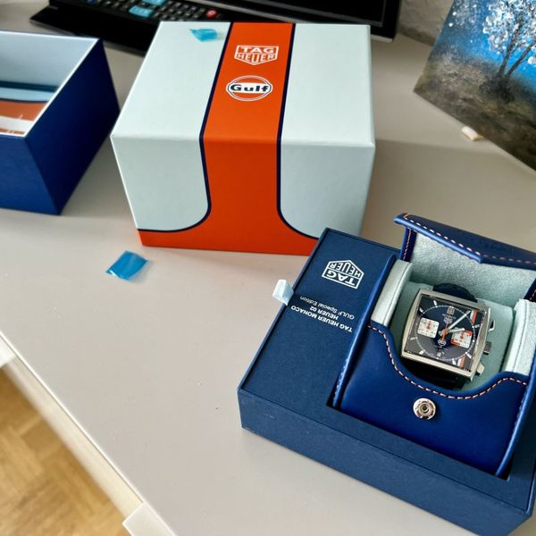 Tag Heuer Monaco Gulf Edition neu