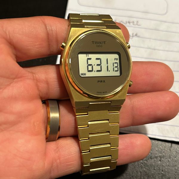 [WTS][U.S] Tissot PRX Digital PVD Gold $120 obo