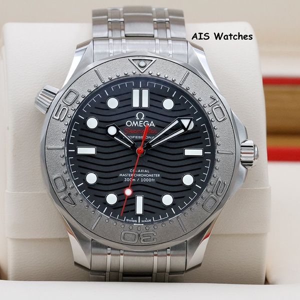 FSOT: BNIB Omega Seamaster 300M Nekton Edition Black Wave S…