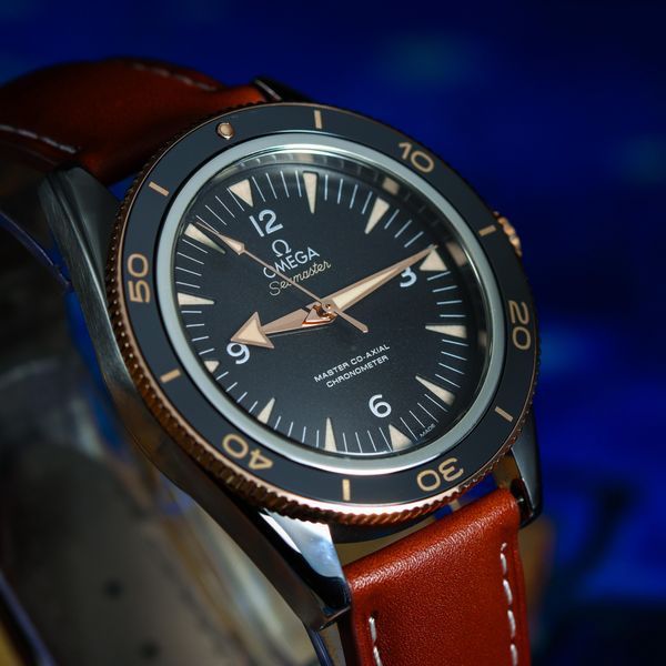 [WTS] Omega Seamaster 300 Master Co‑Axial Sedna Gold 41mm R…