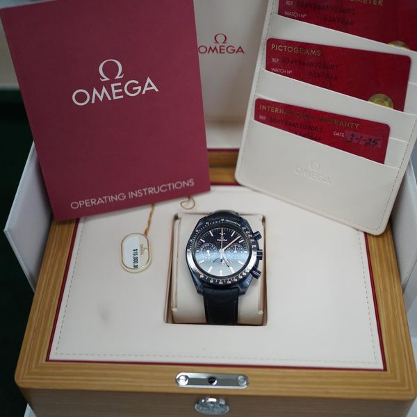 [WTS] Omega Speedmaster Moonphase Aventurine Dial 03/2025 B…