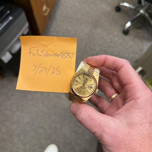 [WTS] 1980 Rolex Oysterquartz Day-Date President 18K Yellow…