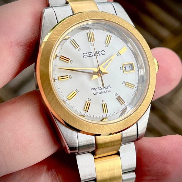 Two-Tone 38mm Elegante Seiko Mod