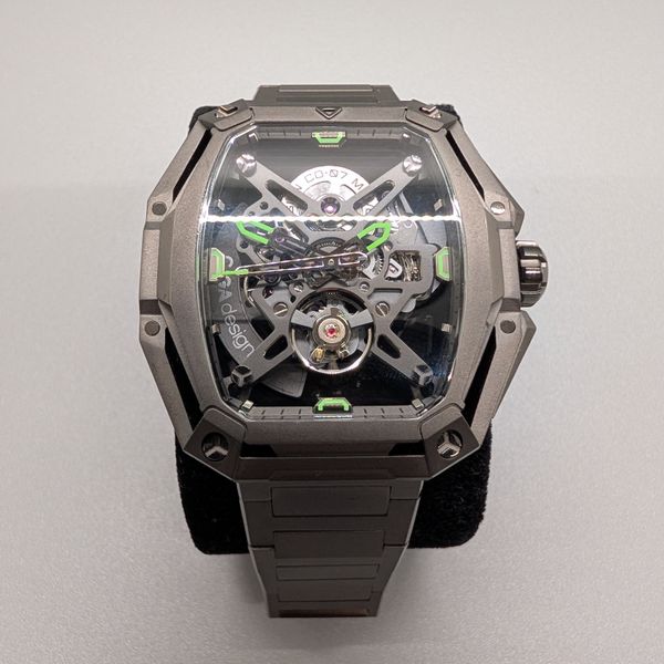 Ciga Designs Hunter Carbon, Full Kit, Skeleton Dial