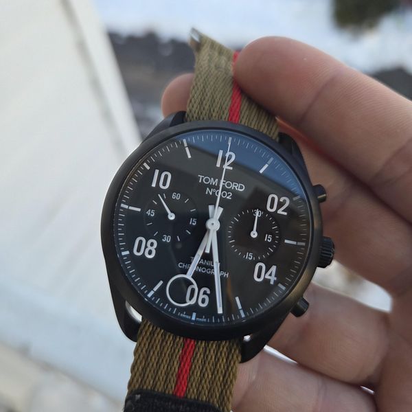 [WTS] Tom Ford No.002 Titanium Automatic Chronograph