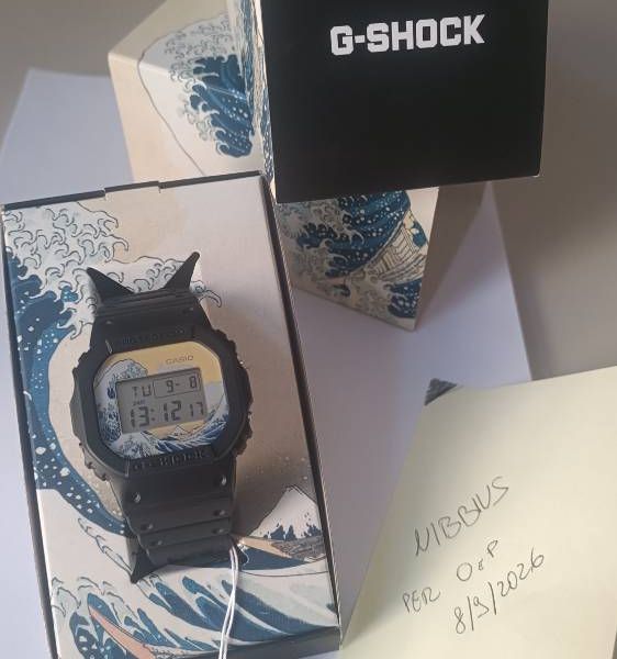 Casio G-Shock Hokusai DW-5600Khk25-1