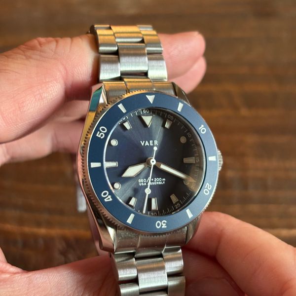[WTS] Vaer D4 Meridian Navy Matte Solar 38mm - box, papers,…