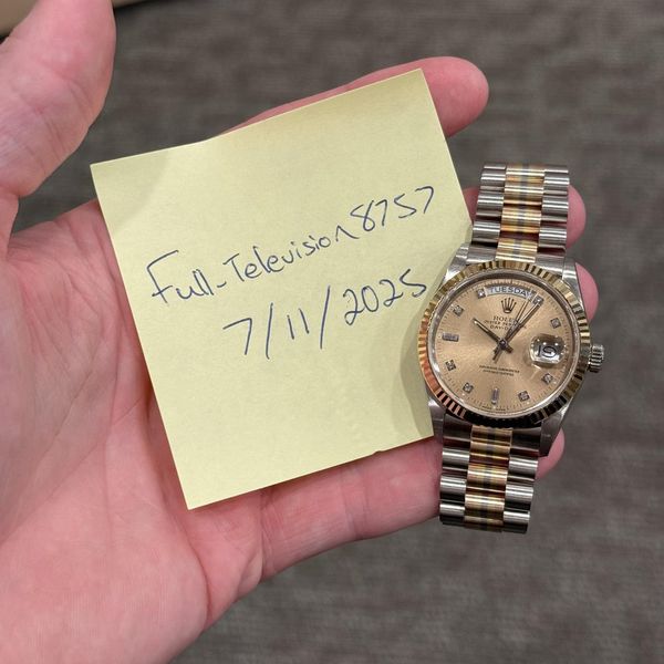 [WTS] 1987 Rolex Day-Date President Tridor 18K Tri Color Go…
