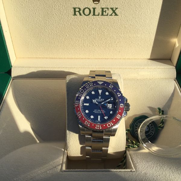 FS:  Rolex GMT-Master II WG 116719BLRO