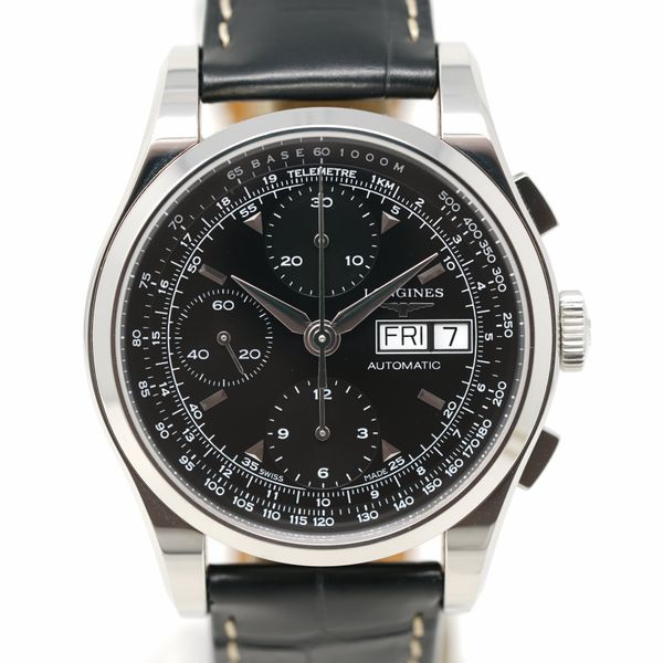 FS: Pre-Owned Longines Heritage 1954 Chronograph L2.747.4.5…