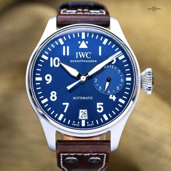 FS: IWC Le Petit Prince Big Pilot Stainless Steel Blue Dial…